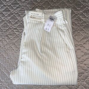 Abercrombie trousers, pin stripped